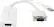 Front. j5create - VGA to HDMI Video/Audio Adapter - White.