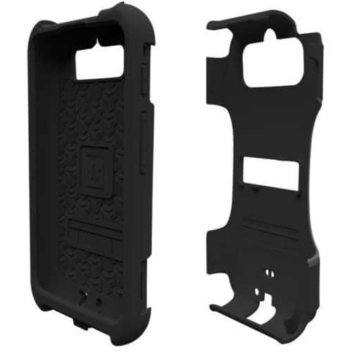 Front Standard. Trident - Aegis Case for Motorola Droid Mini - Black.