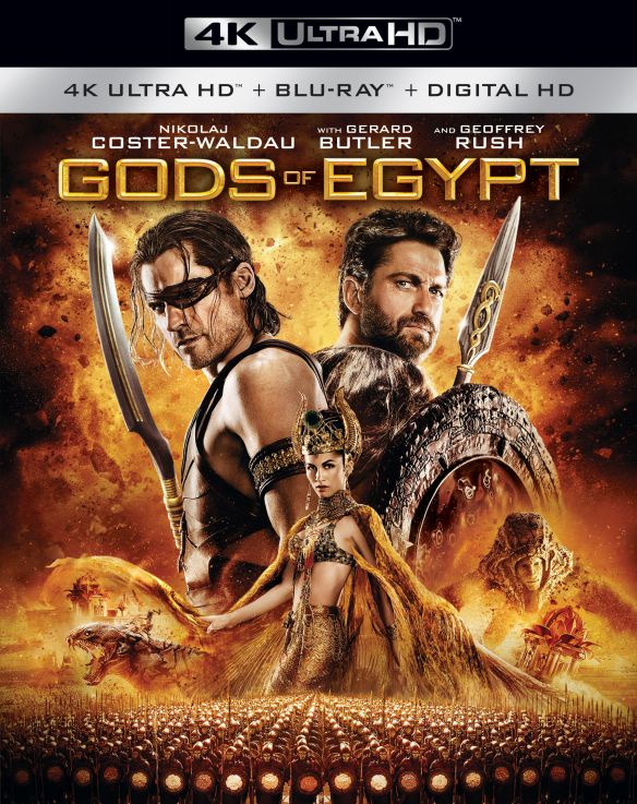  Gods of Egypt [4K Ultra HD Blu-ray/Blu-ray] [2016]