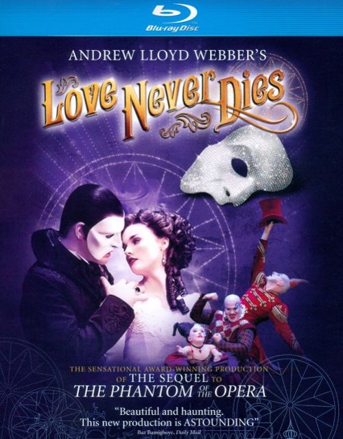 Front Standard. Andrew Lloyd Webber's Love Never Dies [Blu-ray] [2011].