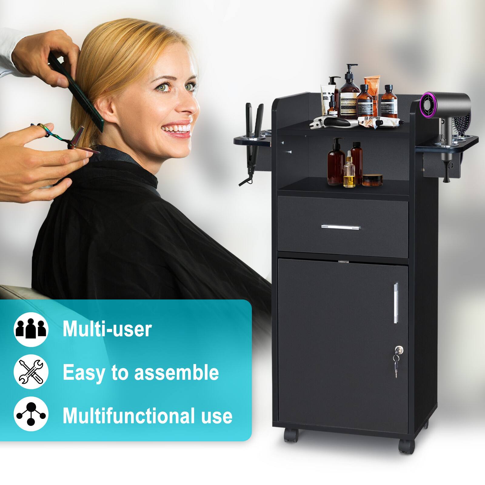 Multi-user  
Easy to assemble  
Multifunctional use