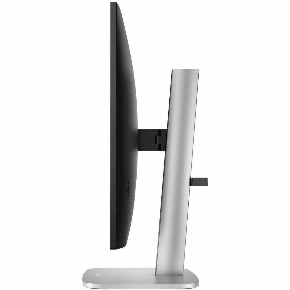 Left. HP - 27" IPS LED FHD 120Hz Monitor (USB, HDMI) - Black.