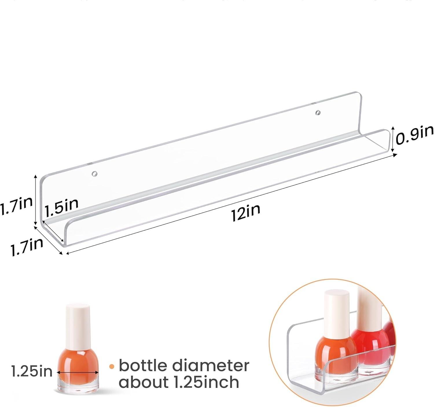0.9in  
1.7in  
1.5in  
1.7in  
12in  
1.25in  
bottle diameter about 1.25inch