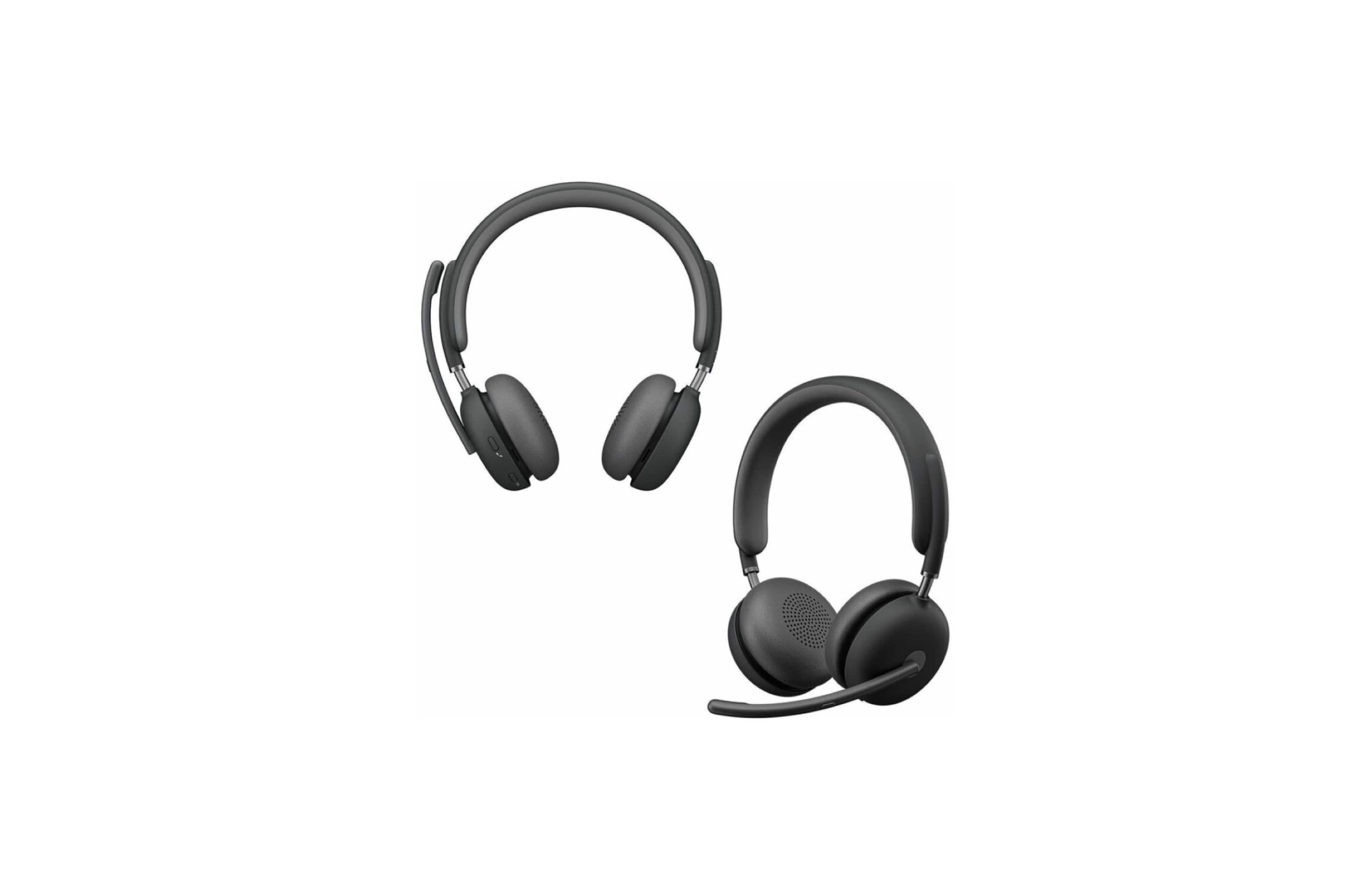 Back. Logitech - Logitech Zone Wireless 2 Headset UC Version - Graphite.