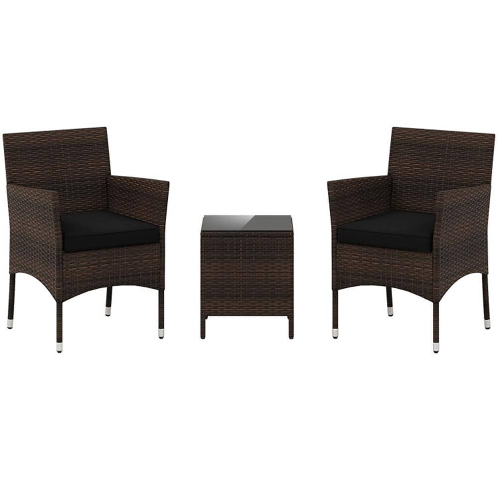 Left. Kadyn - Patio Furniture Sets,Outdoor & Patio Furniture Sets, Suitable for Outdoor Living Spaces - Black.