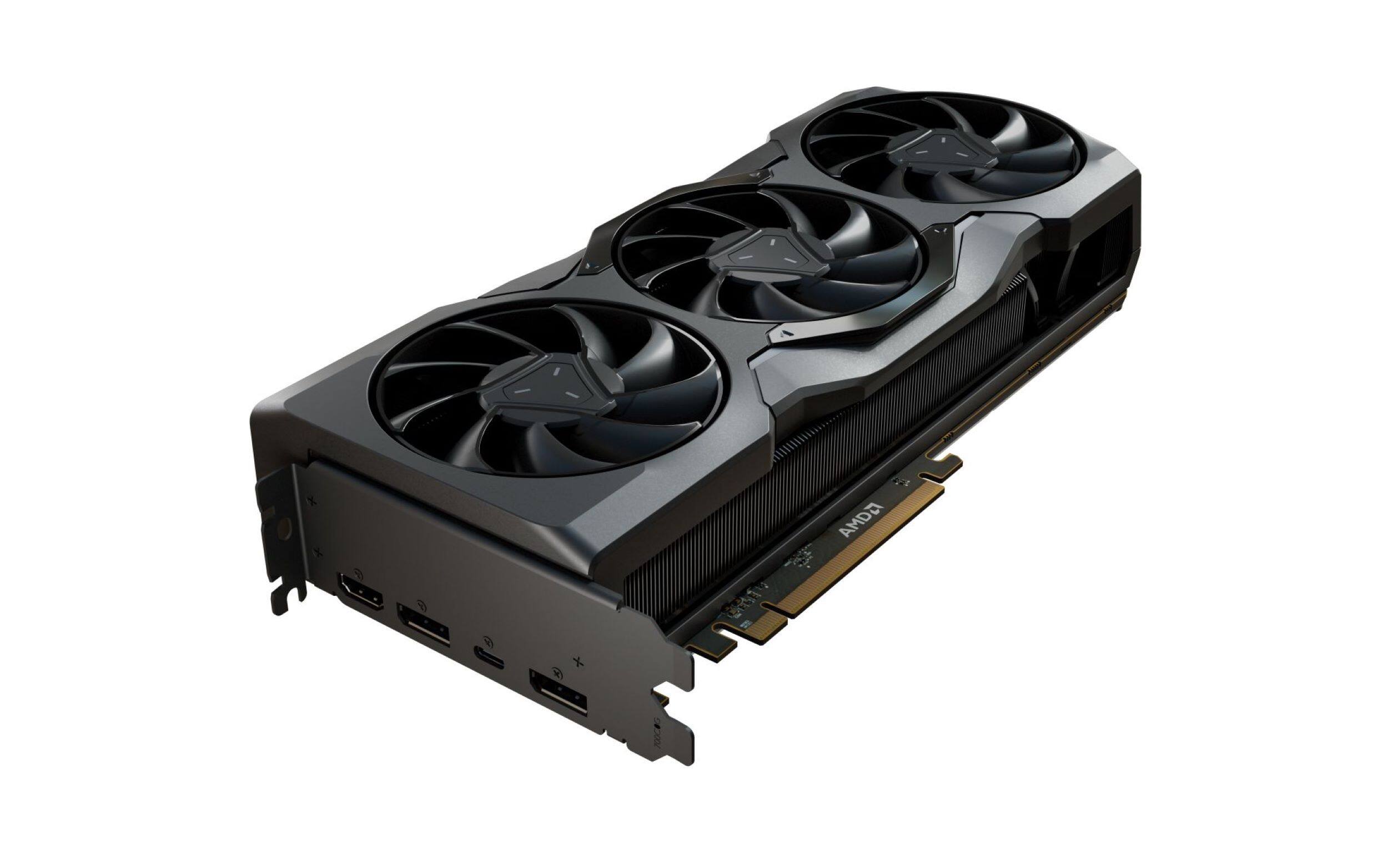 Alt View 13. XFX - Radeon RX 7900XTX 24GB GDDR6 PCI Express 4.0 Gaming Graphics Card - Black.
