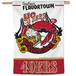 Guy Fieri's Flavortown - San Francisco 49ers NFL x Guy Fieri-s Flavortown 28" x 40" One-Sided Vertical Banner - Multicolor