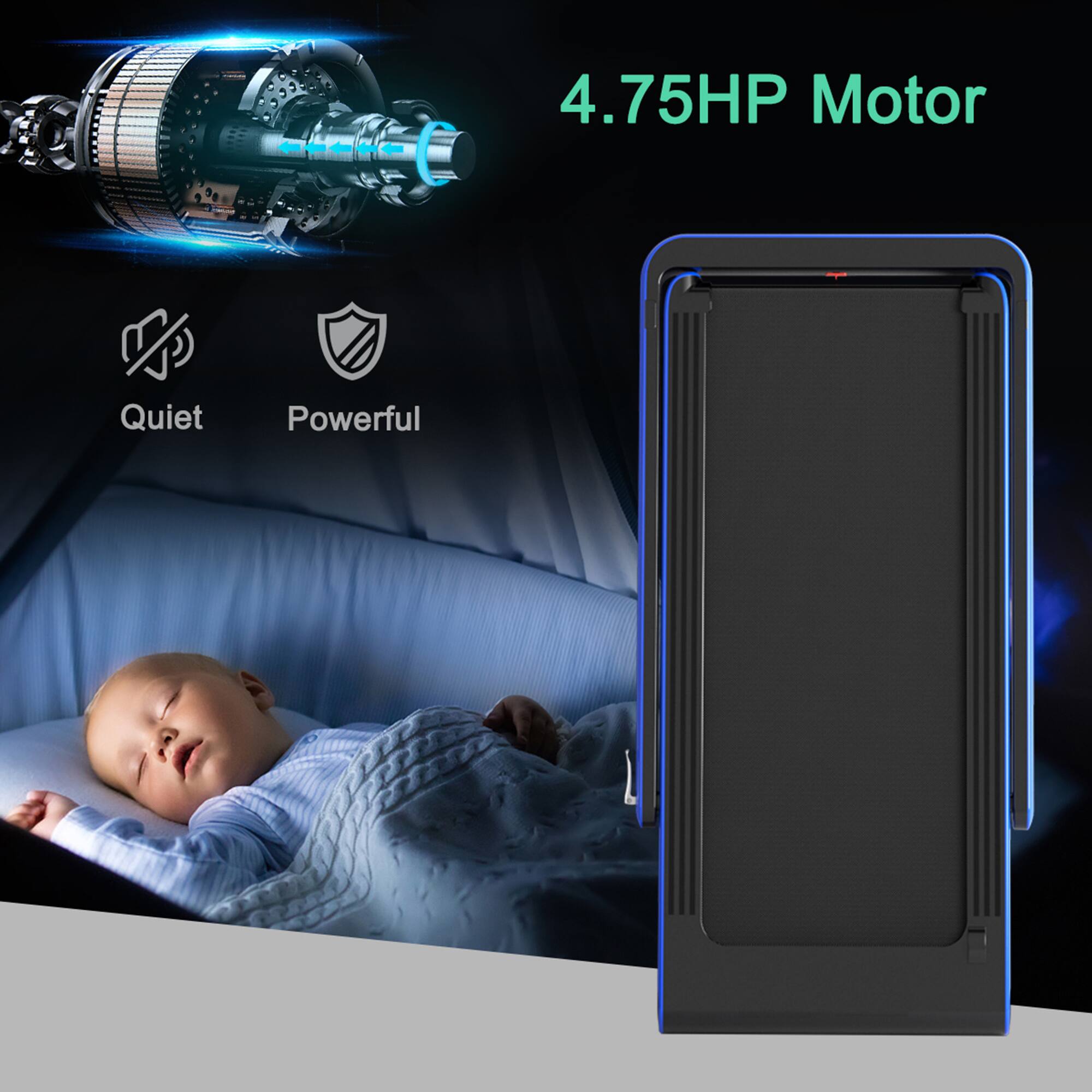 4.75HP Motor

Quiet  
Powerful