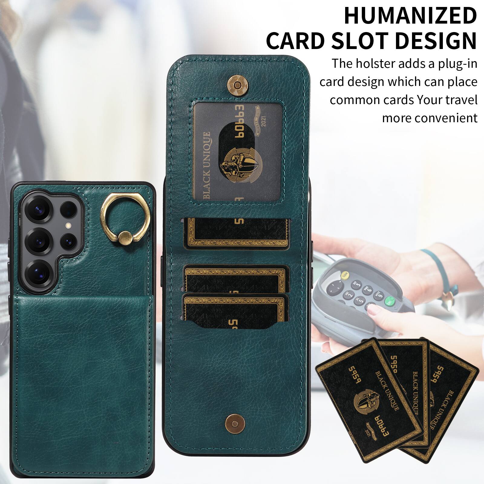 UNIQUE BLACK POPP3 F HUMANIZED CARD SLOT DESIGN

The holster adds a plug-in card design which can place common cards. Your travel 2021 more convenient

5 5 Ea 2 In lo Cw 5 595 5959 BLACK UNIQUE

I I POPP3 BLACK UNIQUE

5959 BLACK UNIQUE