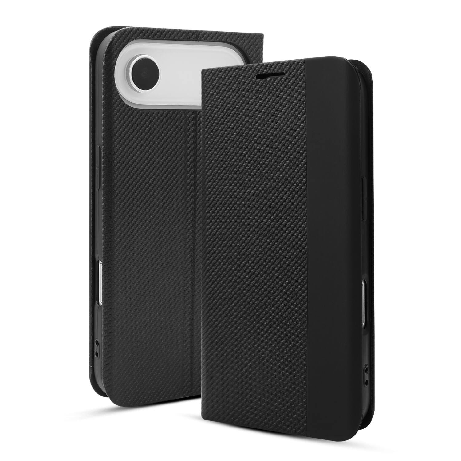 Front. Mybat Pro - MyBat Pro Executive Series Wallet Case for Apple iPhone Air 6.5''- Black - Black.