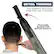 DETAIL TRIMMER FOR TRIMMING NECKLINES, SIDEBURNS, AND EYEBROWS PRECISION BLADES FOR BETTER RESULTS. The Brand Used By Professionals: WAHL.