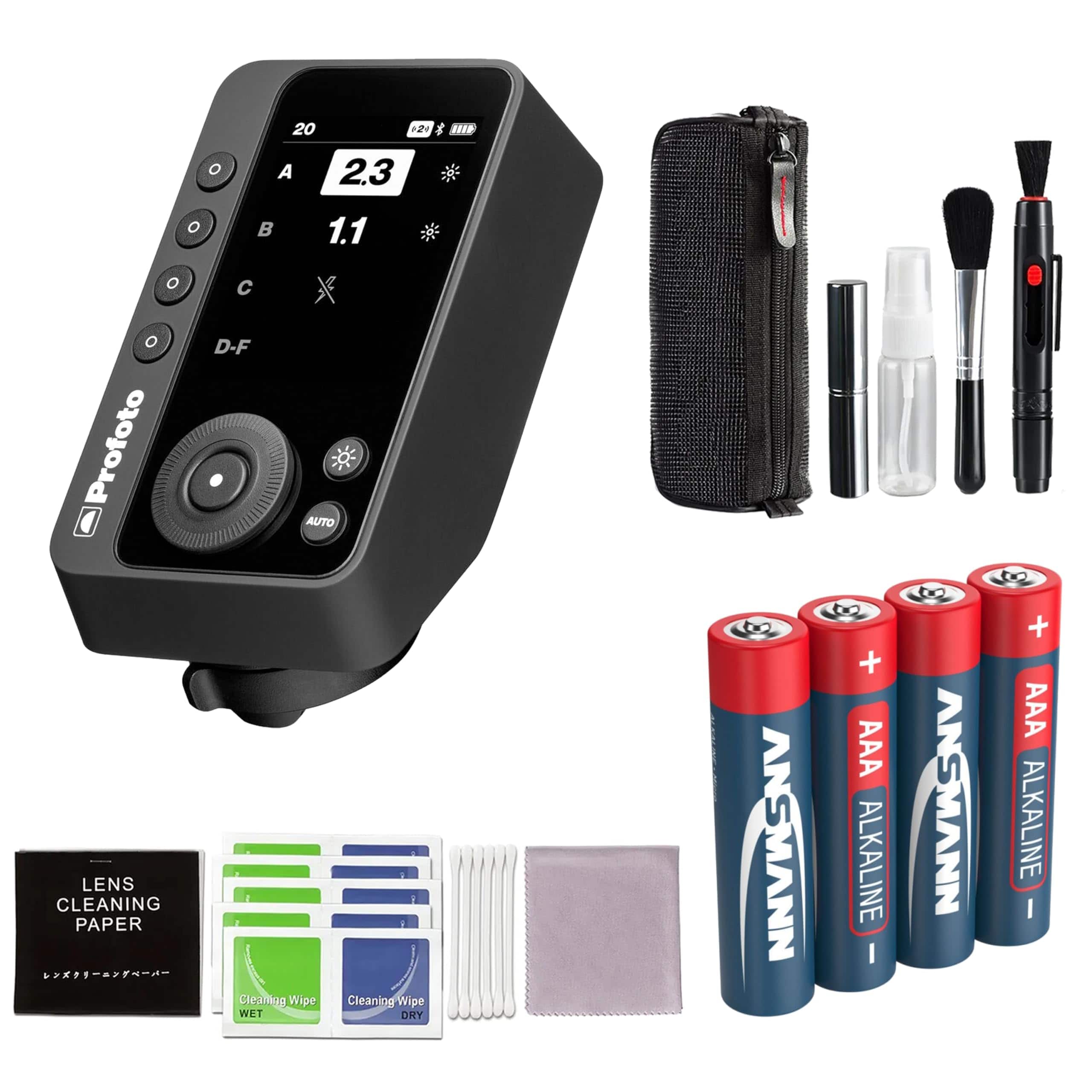 Profoto - Connect Pro Remote for Sony Bundle with 4 Pack AAA Battery and Additional Accessories - Black price history on PriceWatchPro