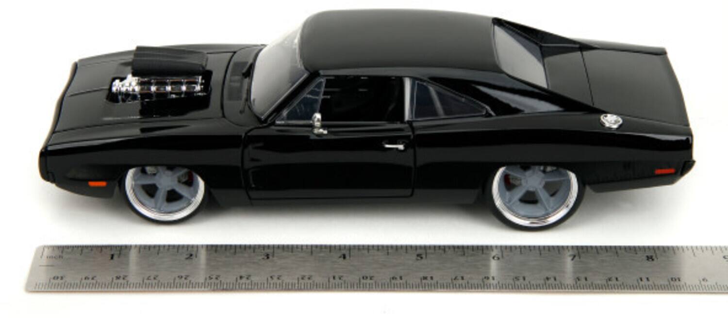 Alt View 2. Jada Toys - Jada Toys - 1:24 Fast & Furious X - Dom's Dodge Charger - Multicolor.