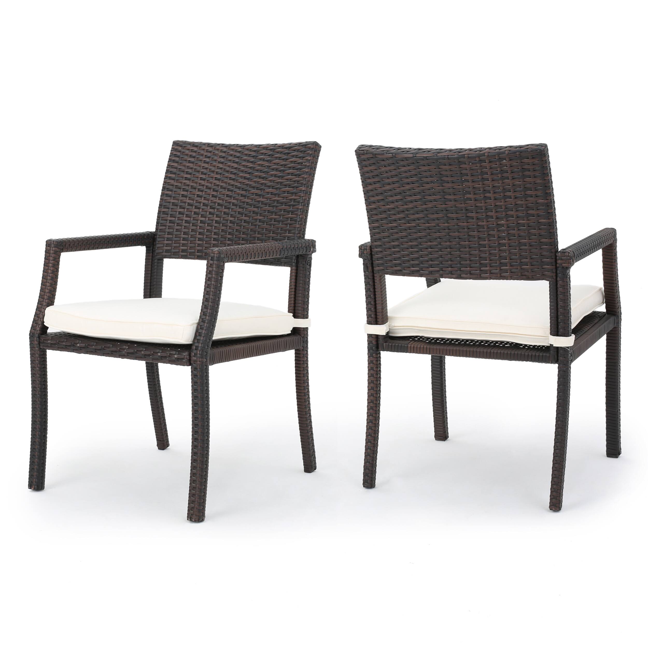 Angle. TinyHomie - RHODE ISLAND DINING CHAIRset of 2 - Brown.