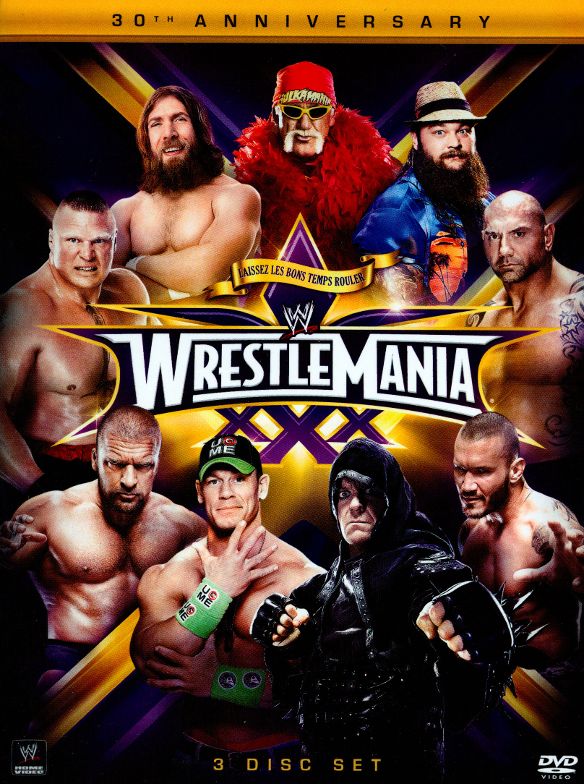 Best Buy WWE Wrestlemania XXX DVD