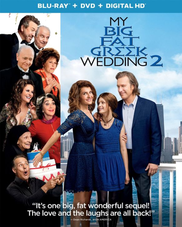  My Big Fat Greek Wedding 2 [Includes Digital Copy] [Blu-ray/DVD] [2016]