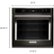Alt View Zoom 11. KitchenAid - 30" Built-In Single Electric Convection Wall Oven - Black stainless steel.