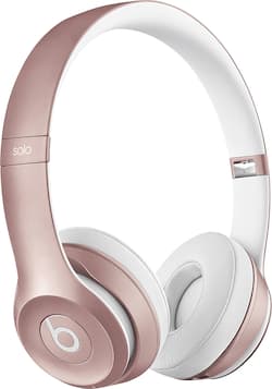Beats Solo2 On Ear Wireless Headphones Rose Gold MLLG2AM/A - Best Buy Beats Solo2 On Ear Wireless Headphones Rose Gold MLLG2AM/A - Best Buy