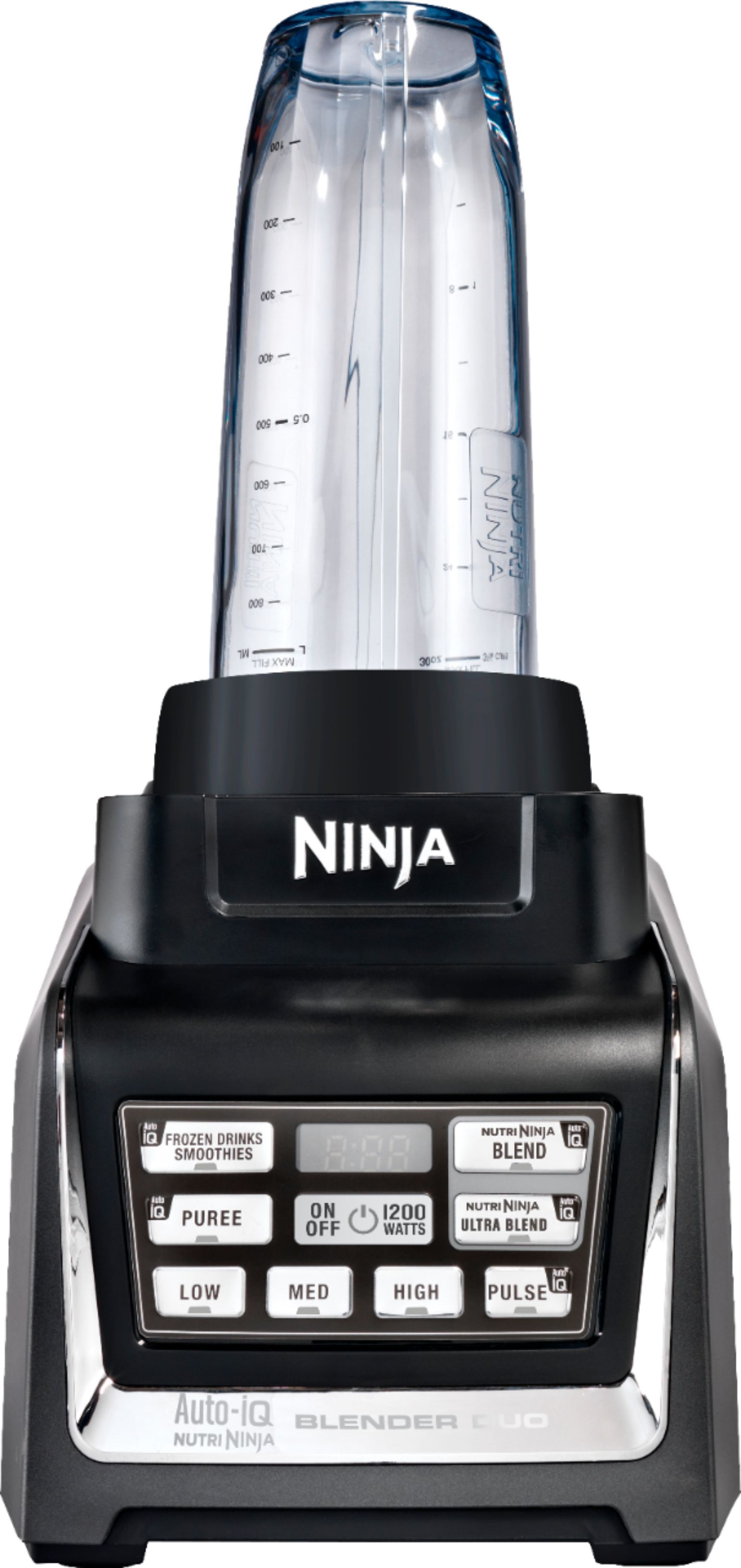 Mixeur 2-en-1 Ninja Duo avec Nutri Ninja intégré [BL642EU] 1500 W, Auto iQ  , inclut carafe 2.1 L & 3 tasses Tritan - Cdiscount Electroménager