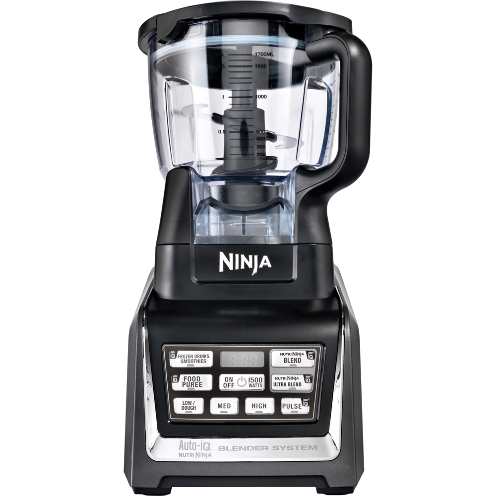 Best Buy: Nutri Ninja 72-Oz. Blender Duo with Auto IQ Black/Silver BL641