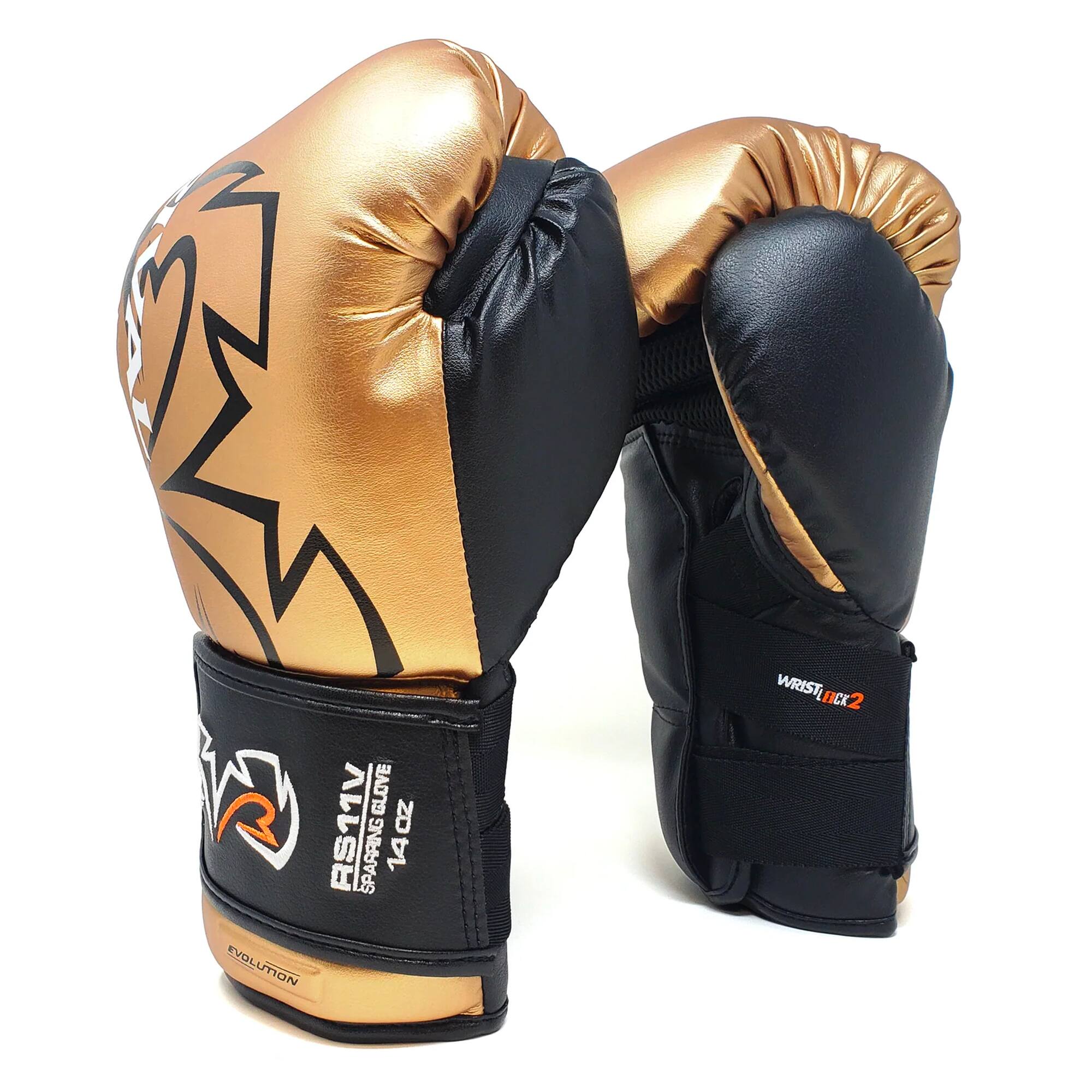 Glove: RS11V Sparring 14 Evolution  
Wrist: WRISTLOCK 2