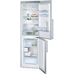 Bosch - 500 Series 11 Cu. Ft. Bottom-Freezer Counter-Depth Refrigerator - Stainless steel - Front_Standard