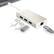 Alt View 11. j5create - USB-C Multi-Adapter Gigabit Ethernet / USB 3.1 HUB - White.