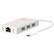 Angle. j5create - USB-C Multi-Adapter Gigabit Ethernet / USB 3.1 HUB - White.