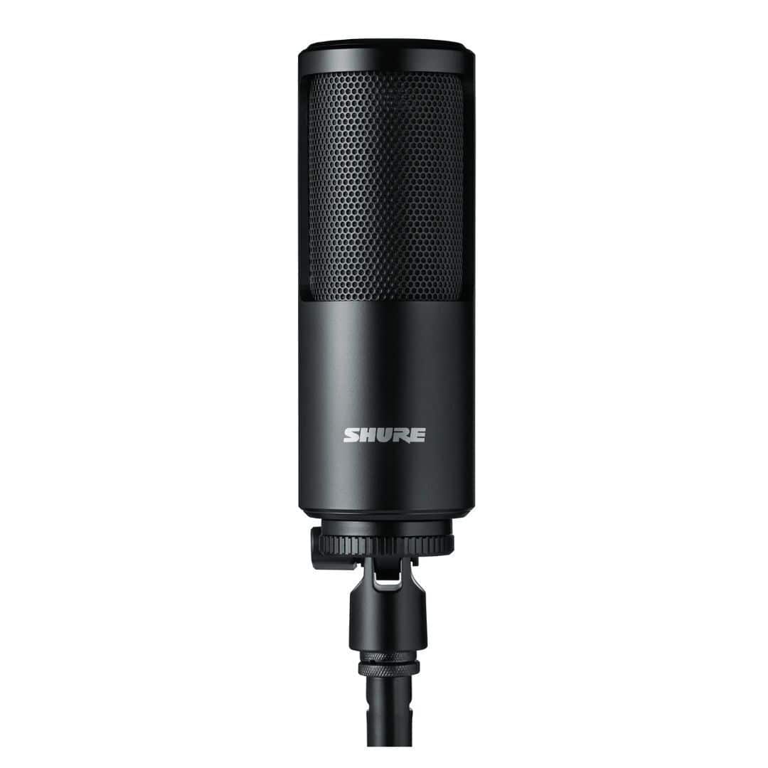 Shure SM4 Condenser Microphone with Hard Mount Black SM4K - Best Buy