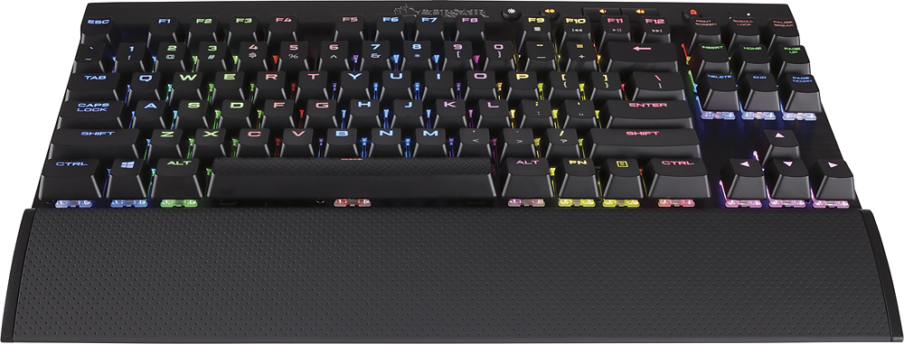 CORSAIR LUX K65 Wired Gaming Mechanical Cherry MX Red Keyboard with RGB Backlighting CH-9110010-NA - Best Buy