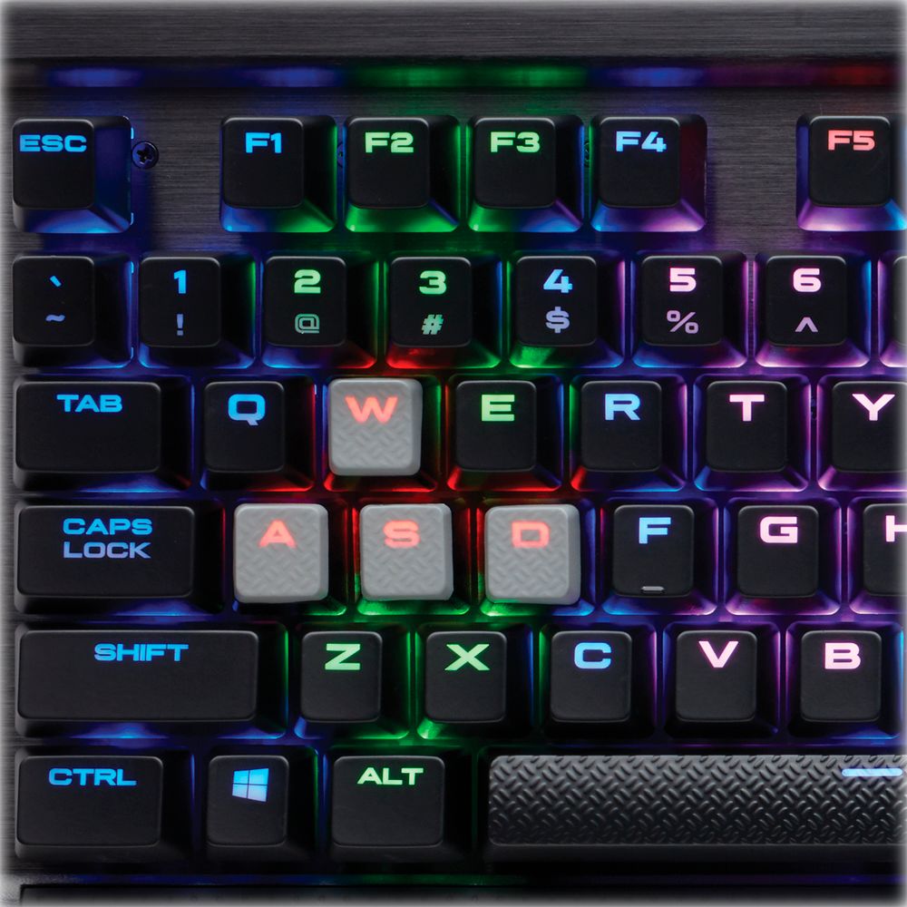 Best Buy: CORSAIR LUX K65 Wired Gaming Cherry MX Red Switch Keyboard with RGB Backlighting Black CH-9110010-NA