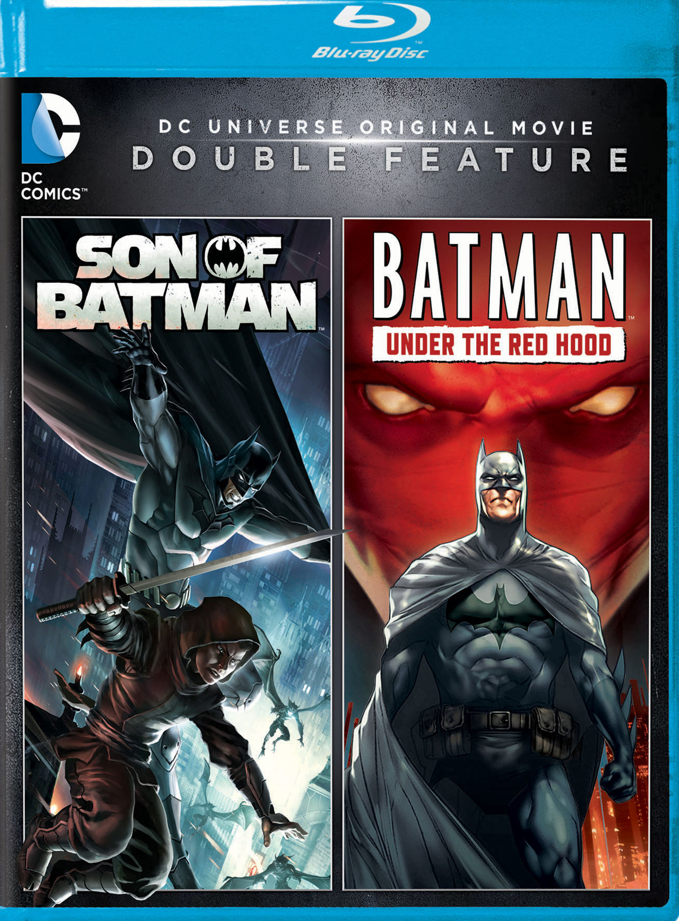 DC Universe Original Movie Double Feature: Son of Batman/Batman: Under the  Red Hood [Blu-ray] - Best Buy