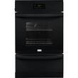 Frigidaire - 24" Built-In Single Gas Wall Oven - Black - Larger Front