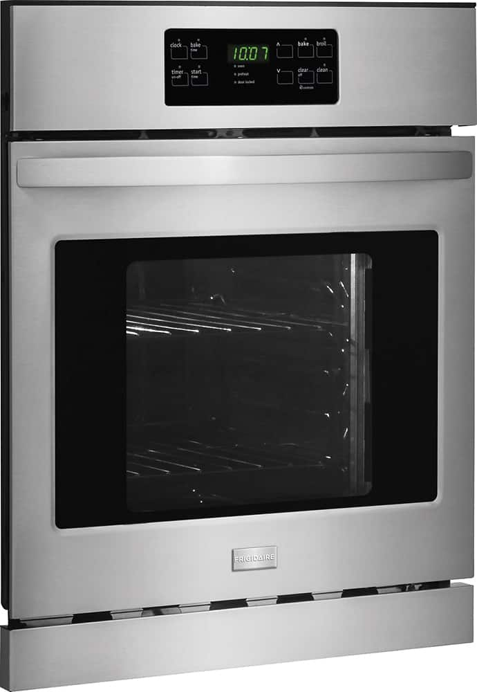 Best Buy: Frigidaire 24" Built-In Single Electric Wall Oven Stainless ...