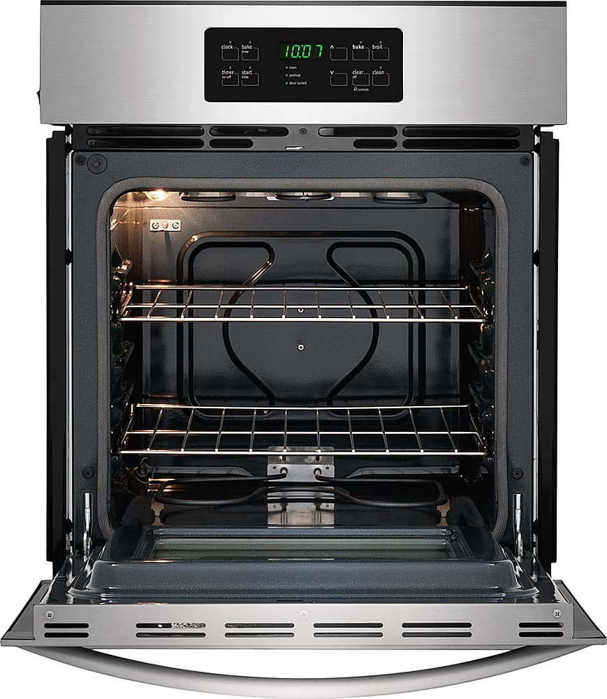 Best Buy Frigidaire 24" BuiltIn Single Electric Wall Oven Stainless