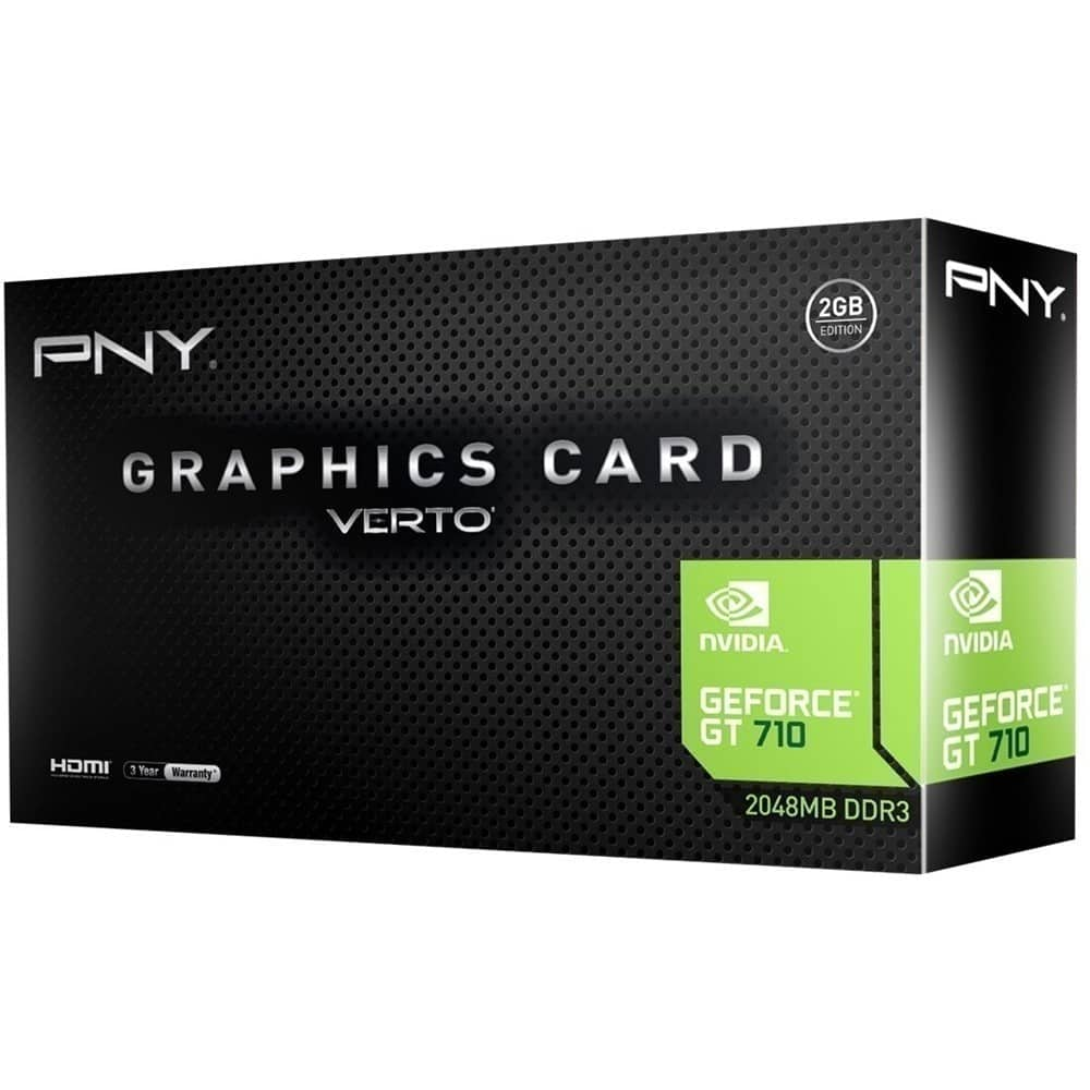 Best Buy: EVGA GeForce GT 710 1GB Single Slot Low Profile Graphics