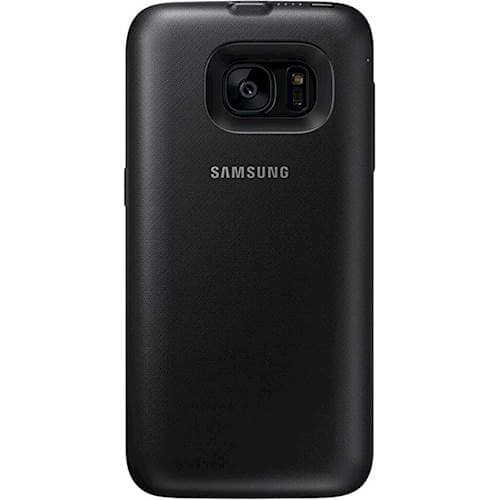 Samsung - Wireless Charging Battery Pack for Samsung Galaxy S7 - Black - Larger Front