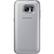 Front. Samsung - Wireless Charging Battery Pack for Samsung Galaxy S7 - Silver.
