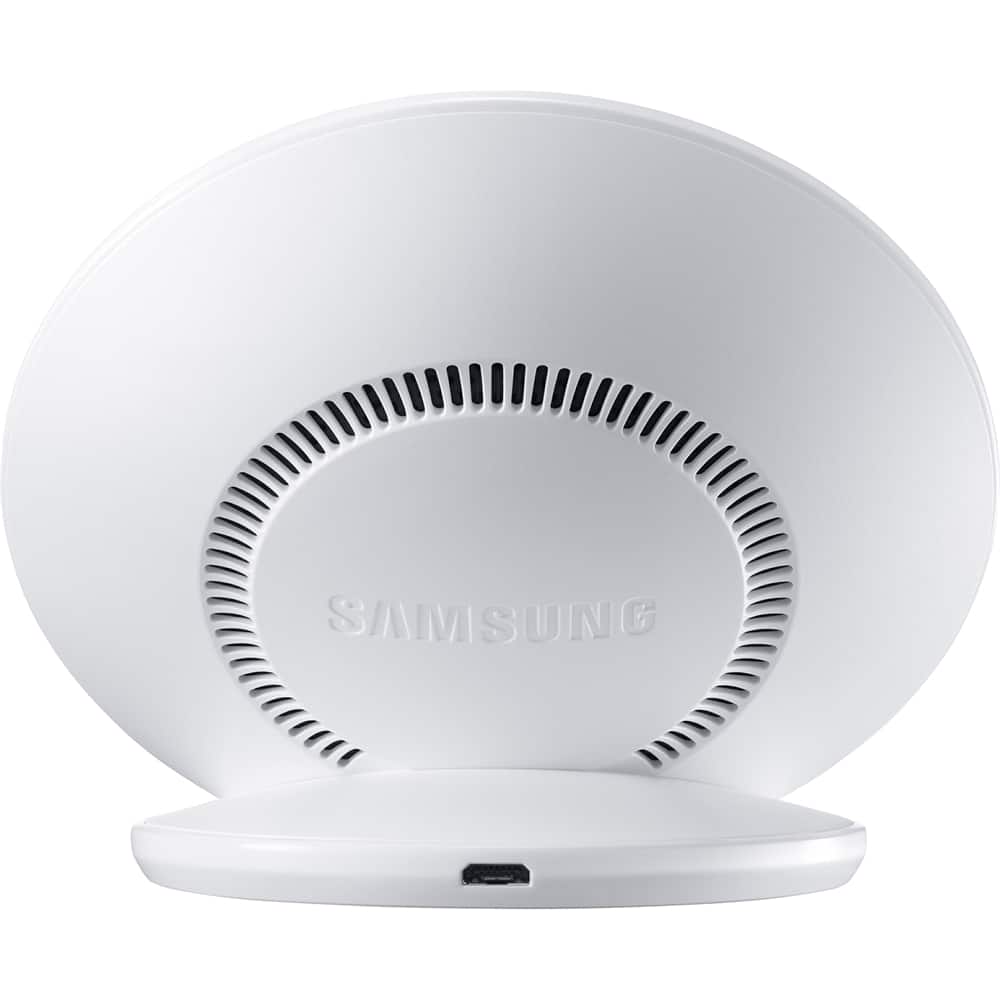 Alt View 13. Samsung - Fast Charge 9W Qi Certified Wireless Charging Pad for Android - White.