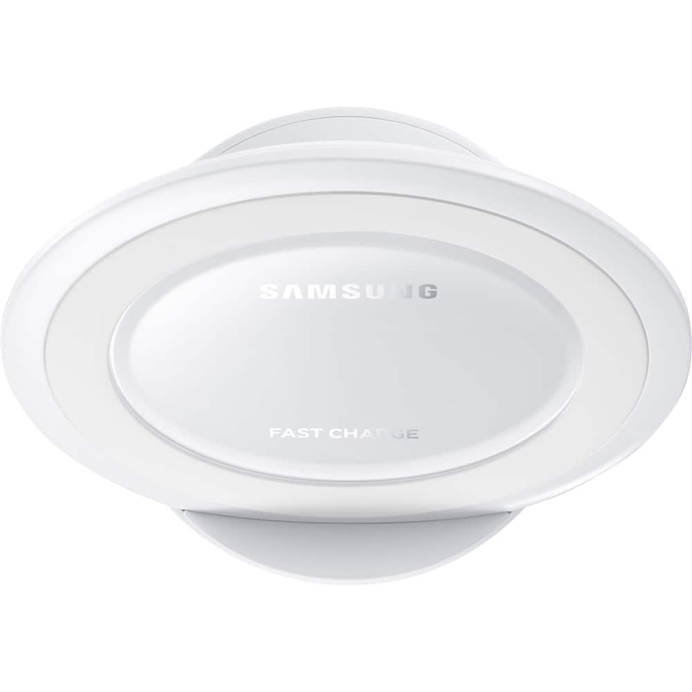 Alt View 14. Samsung - Fast Charge 9W Qi Certified Wireless Charging Pad for Android - White.