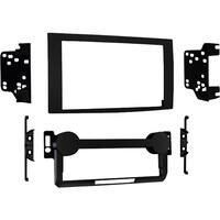Metra - Dash Kit for Select 2004-2010 Jeep Dodge Grand Cherokee Durango PT Cruiser DDIN - Matte Black - Front_Zoom