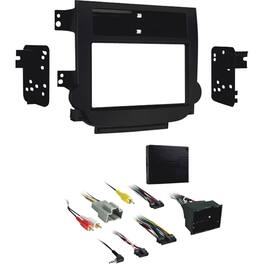 Metra - Dash Kit for Select 2013-2015 Chevrolet Malibu DIN DDIN - Black
