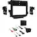 Front. Metra - Dash Kit for Select 2013-2015 Chevrolet Malibu DIN DDIN - Black.