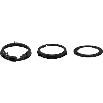 Front. Metra - Speaker Bracket for Select 2011-2023 Ford Ranger Explorer Focus Fusion Transit - Black.