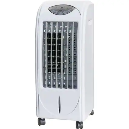 Front. SPT - Evaporative Air Cooler with Ultrasonic Humidifier - White.