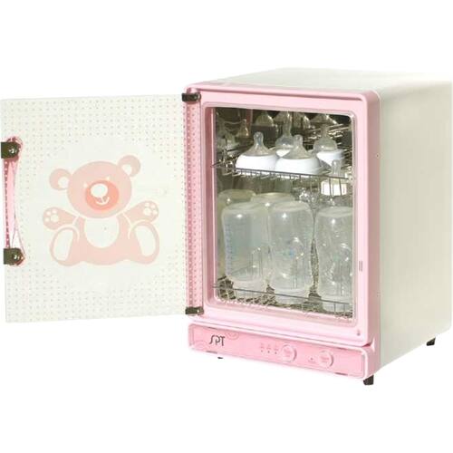 Alt View 11. SPT - Baby Bottle Sanitizer & Dryer - Pink.