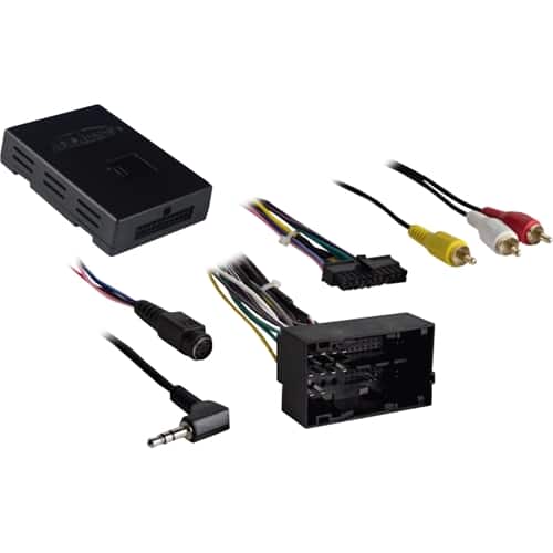 Angle. Metra - Data Interface with SWC Control for 2013-up Chrysler Vehicles - Black.