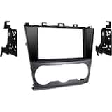 Metra - Dash Kit for Select 2015-2021 Subaru Forester Impreza XV Crosstrek WRX including STI DDIN - Silver/Gloss Black