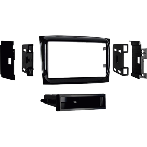 Metra - DIN Installation Kit with Pocket for RAM Promaster City 2015-up - High gloss black