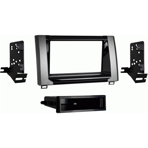 Metra - Dash Kit for select 2014 and later Toyota Tundra vehicles - Graphite